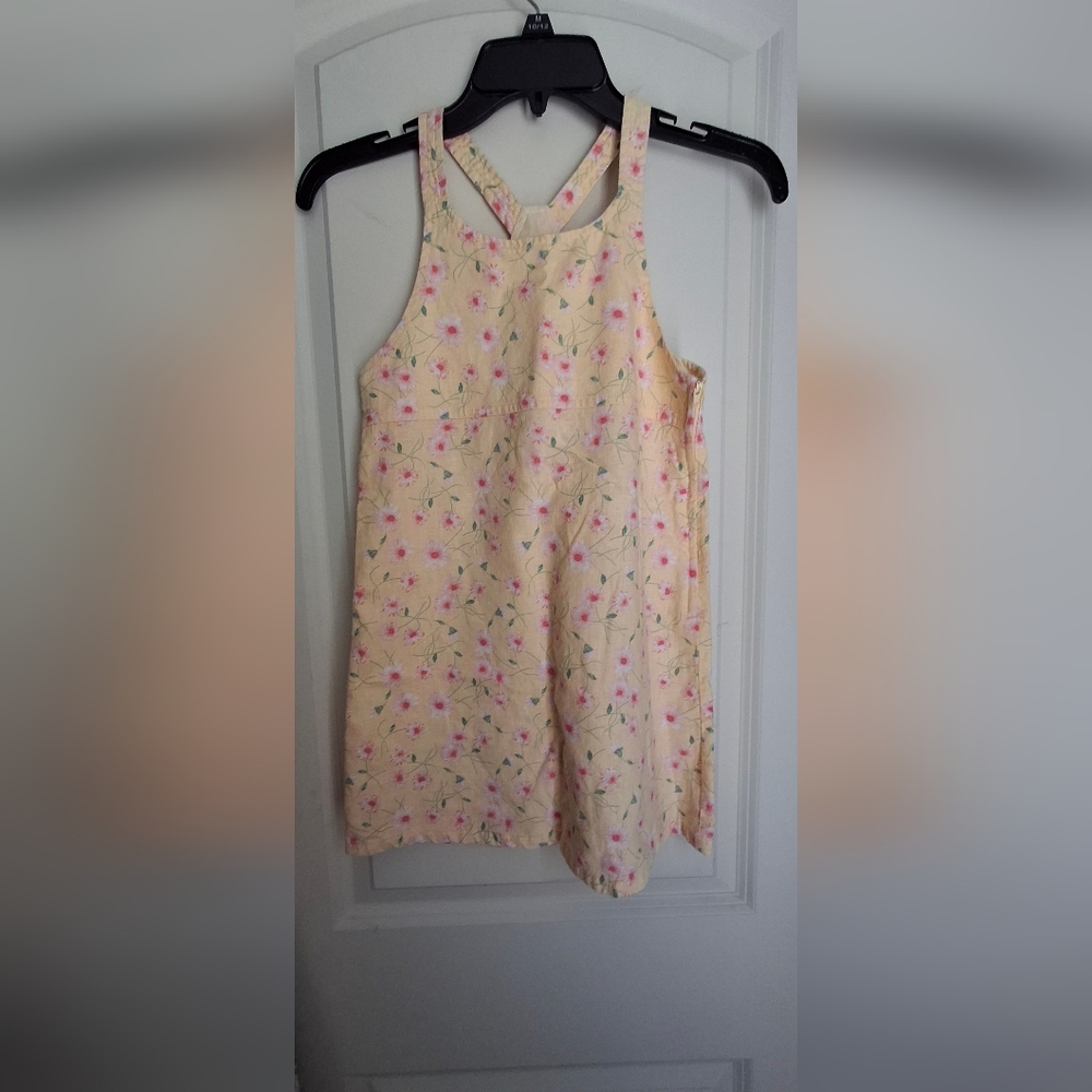 Y2k cherokee floral dress girl size M 6/8 aprox summer floral cottagecore summer